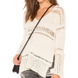 Free People Belong to you Ivory sweater